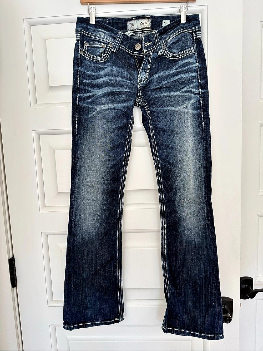 BKE Stella Bootcut Jeans Blue Waist 28